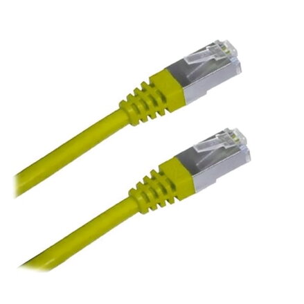 XtendLan Patch kabel Cat 6A SFTP LSFRZH 0,5m - žlutý