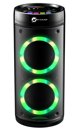 N-GEAR - LET'S GO PARTY SPEAKER 26R/ BT/ 600W/ Disco LED/ 1x MIC