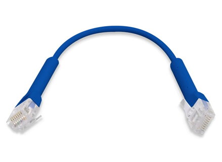 UBNT UNIFEM Ethernet Patch Kábel - dĺžka 0,22, Cat6, modrý
