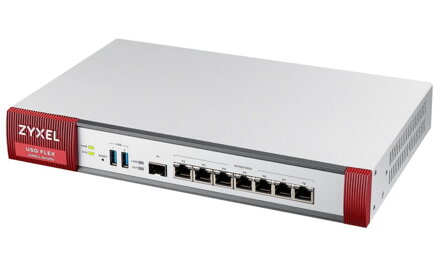 ZyXEL ZyWALL USGFLEX 500 (device only) / 7 Gigabit užívateľskú definable ports, 1x SFP, 2x USB