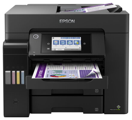 Epson L6570/ 4800 x 1200/ A4/ MFZ/ LCD/ ITS/ Duplex/ 4 barvy/ Wi-Fi/ USB/ 3 roky záruka po registraci