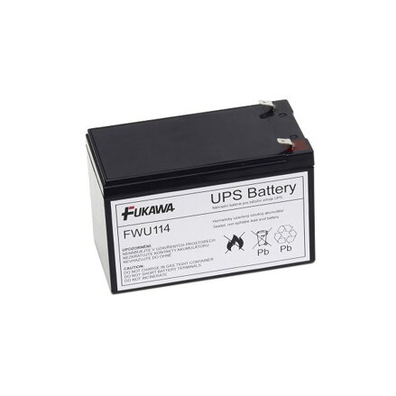 FUKAWA olovená batéria FWU114 pre UPS APC