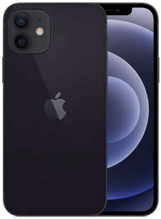 Apple iPhone 12 64GB Black   6,1" OLED/ 5G/ LTE/ IP68/ iOS 14