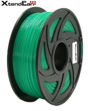 XtendLAN PLA filament 1,75mm limetkovo zelený 1kg