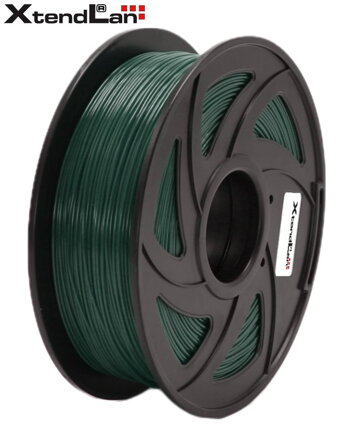 XtendLAN PLA filament 1,75mm  zelený 1kg