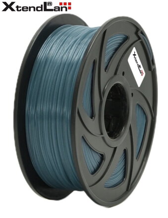 XtendLAN PLA filament 1,75mm svetlo šedý 1kg
