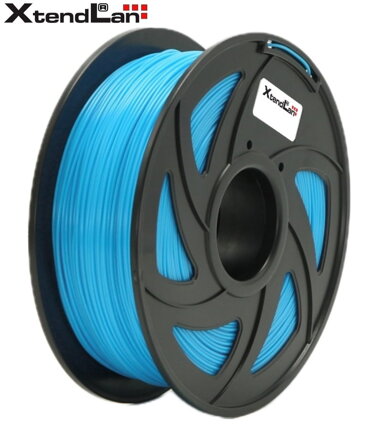 XtendLAN PLA filament 1,75mm ľadovo modrý 1kg