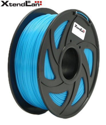 XtendLAN PLA filament 1,75mm blankytne modrý 1kg