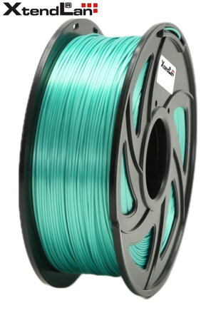 XtendLAN PLA filament 1,75mm lesklá zelená 1kg