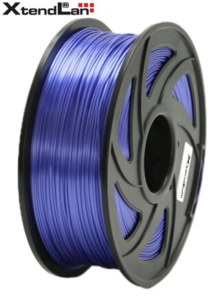 XtendLAN PLA filament 1,75mm lesklý fialový 1kg