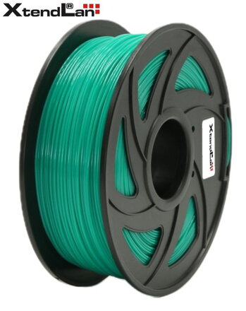 XtendLAN PETG filament 1,75mm zelený 1kg