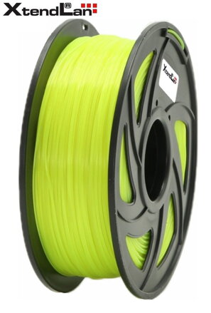 XtendLAN PETG filament 1,75mm žltý 1kg