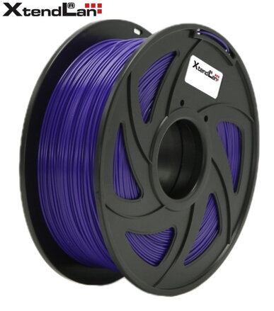 XtendLAN PETG filament 1,75mm fialový 1kg