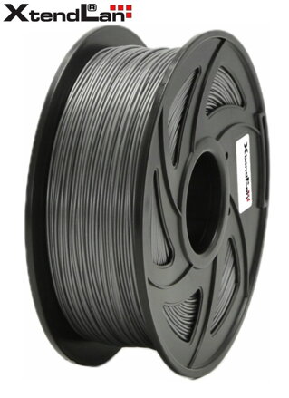 XtendLAN PETG filament 1,75mm šedý 1kg