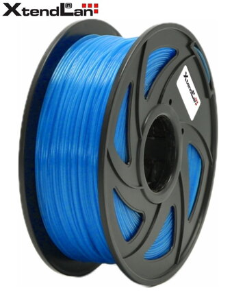 XtendLAN PETG filament 1,75mm modrý  1kg