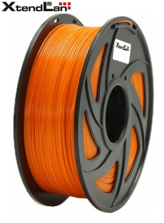 XtendLAN PETG filament 1,75mm pomarančovo žltý 1kg