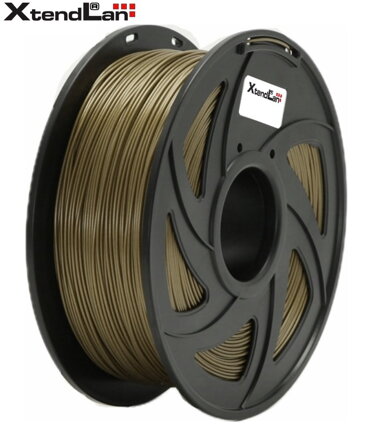 XtendLAN PETG filament 1,75mm bronzová 1kg