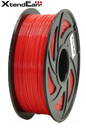 XtendLAN PETG filament 1,75mm šarlátovo červená 1kg