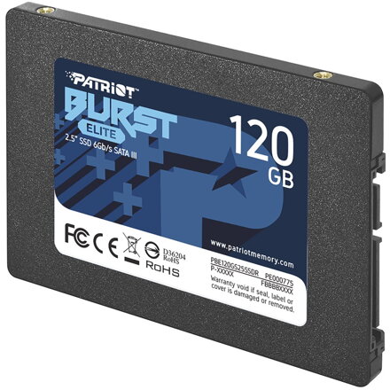 PATRIOT BURST ELITE 120GB SSD / Interní / 2,5" / SATA 6Gb/s /