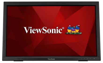 ViewSonic TD2223 / 22"/ IR Touch/ TN / 16:9/ 1920x1080/ 5ms / 250cd/m2 / DVI / HDMI/ VGA / USB/ Repro / Bookstand