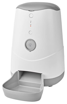 NEDIS Wi-Fi chytrý automat na krmivo pro domácí mazlíčky/ Android/ iOS/ Nedis® SmartLife/ bílo-šedý