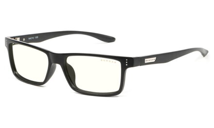 GUNNAR Kancelárske dioptrické okuliare VERTEX READER / obrúčky vo farbe ONYX / číre sklá / dioptrie +1,0