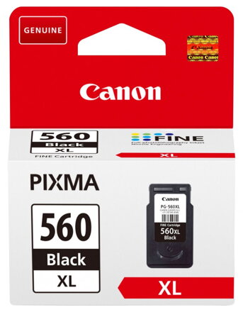 Canon inkoustová náplň PG-560 XL/ černá