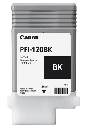 Canon inkoustová náplň PFI-120 Černá