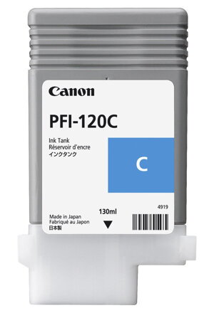 Canon inkoustová náplň PFI-120 Modrá