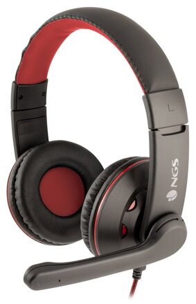 NGS headset VOX420DJ/ s mikrofonem/ náhlavní/ PS4/ XBOX One/ PC