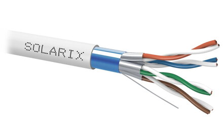 Solarix kabel CAT6A FFTP Dca-s2,d2,a1 500m, SXKD-6A-FFTP-LSOH