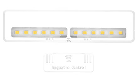IMMAX LED interierové světlo CABINET-3/ 0,8W/ 50lm/ 4000K/ 118 x 29 x 12mm/ micro USB/ magnetické čidlo