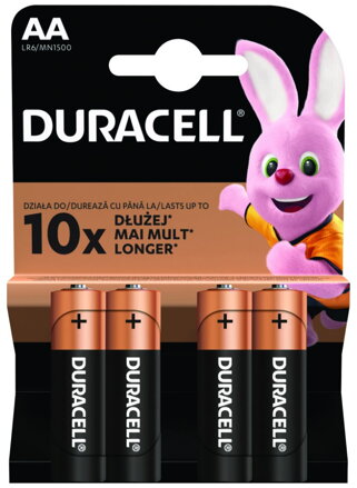 DURACELL - Basic baterie AA 4 ks