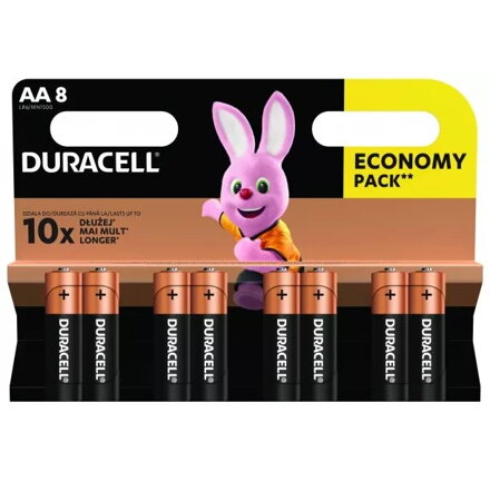 DURACELL - Basic baterie AA 8 ks