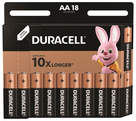 DURACELL - Basic baterie AA 18 ks