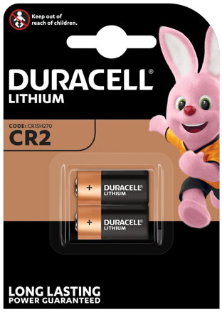 DURACELL - HPL baterie CR2 2 ks