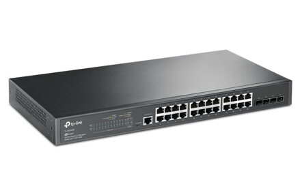 TP-Link TL-SG3428 - JetStream 24-Port Gigabit L2+ Managed Switch/ 4x Gigabit SFP Sloty