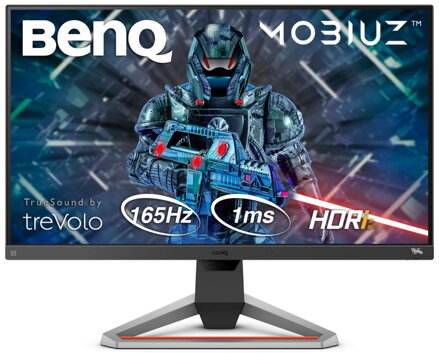 BENQ Mobiuz 27" LED EX2710S/ 1920x1080/ IPS panel/ 1000:1/ 1ms/ 2x HDMI/ DP/ 165Hz/ repro/ černý