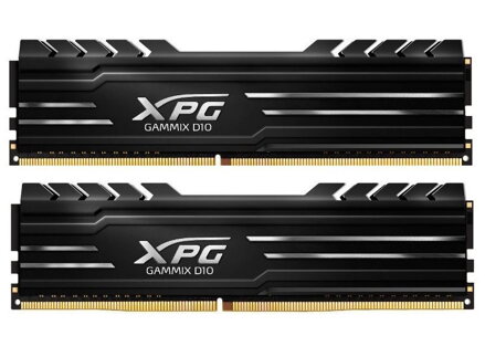 ADATA XPG Gammix D10 16GB DDR4 3200MHz / DIMM / CL16 / černá / KIT 2x 8GB