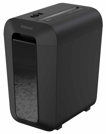 FELLOWES skartovač LX 65/ krížový rez 4x40mm/ objem koša 22 l/ stupeň utajenia typ 2 - dôverné/ čierny