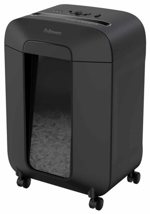 FELLOWES skartovač LX 85/ krížový rez 4x40mm/ objem koša 19 l/ stupeň utajenia typ2 - dôverné/ čierný