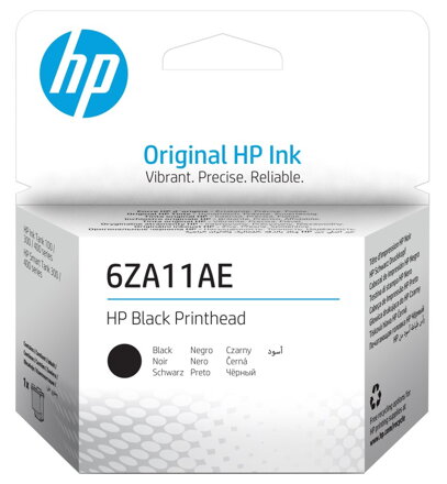 HP tisková hlava 6ZA11AE/ černá