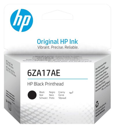 HP tisková hlava 6ZA17AE/ černá