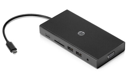 HP přenosná dokovací stanice s USB-C Multi Port Hub