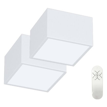 IMMAX NEO sada 2x CANTO SMART stropné svietidlo  15x15cm 12W biele Zigbee 3.0 + DO