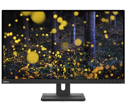 Lenovo E27q-20/ 27" IPS/ 16:9/ 2560 x 1440 QHD/ 350cd/m2/ 1000:1 / 4ms/ HDMI/ DP/ PIVOT/ VESA/ černý