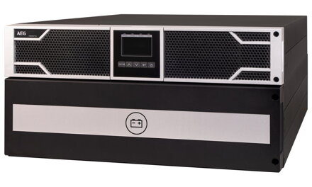 AEG Protect D LCD 10000 + 1x Battery pack + PDU   UPS 10000VA/ 10000W/ 230V/ Online UPS/ Rack