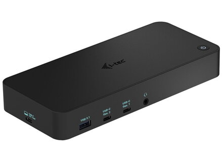 i-tec dokovací stanice USB 3.0 / USB-C / Thunderbolt/ 4K/ 2x DP/ 3x HDMI/ 2x USB-C/ 2x USB 3.0/ USB 3.1/ LAN/ PD 70W