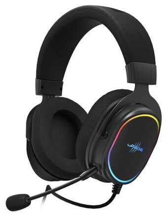 HAMA uRage gamingový headset SoundZ 800 7.1/ drátová sluchátka + mikrofon/ USB/ citlivost 98 dB/ černý