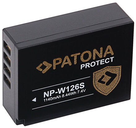 PATONA baterie pro foto Fuji NP-W126S 1140mAh Li-Ion Protect